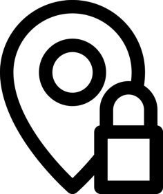 Locked Place Line Tracing Svg Vector, Free Vectors File